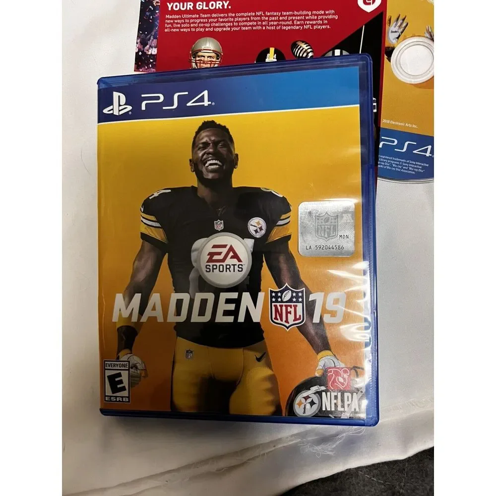 Madden NFL 19 for PlayStation 4‎ Video Game PS 4 Combine Shipping Everyone 0138